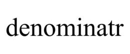 DENOMINATR trademark