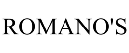 ROMANO'S trademark