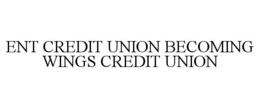 ENT CREDIT UNION BECOMING WINGS CREDIT UNION trademark