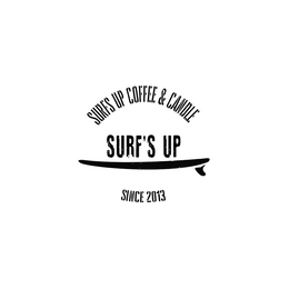 SURFS UP COFFEE & CANDLE SURF'S UP SINCE 2013 trademark