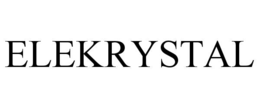 ELEKRYSTAL trademark