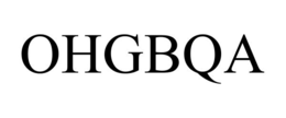OHGBQA trademark