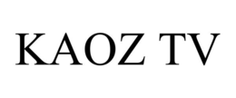KAOZ TV trademark