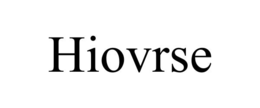 HIOVRSE trademark