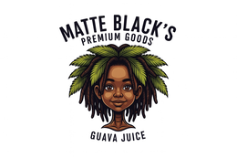 MATTE BLACK'S PREMIUM GOODS GUAVA JUICE trademark