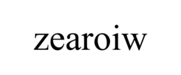 ZEAROIW trademark