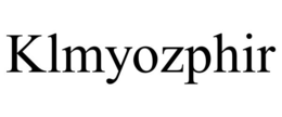 KLMYOZPHIR trademark