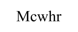 MCWHR trademark
