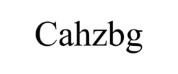 CAHZBG trademark