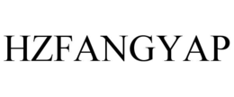 HZFANGYAP trademark