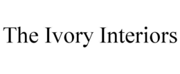THE IVORY INTERIORS trademark