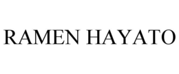 RAMEN HAYATO trademark