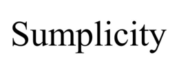 SUMPLICITY trademark
