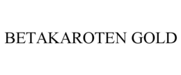 BETAKAROTEN GOLD trademark