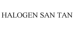 HALOGEN SAN TAN trademark