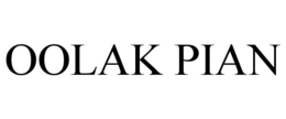 OOLAK PIAN trademark