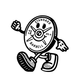 STANDARD BARBELL 45LB 20.4 trademark