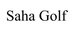 SAHA GOLF trademark