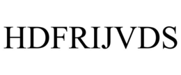 HDFRIJVDS trademark