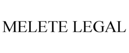 MELETE LEGAL trademark
