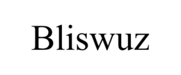 BLISWUZ trademark