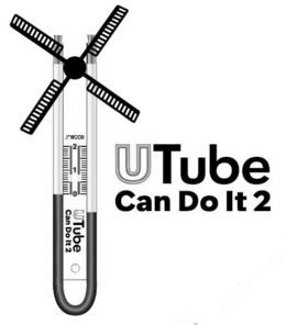 UTUBE CAN DO IT 2 .1" WC/DIV 2 1 0 UTUBE CAN DO IT 2 trademark