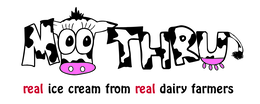 MOO THRU REAL ICE CREAM FROM REAL DAIRY FARMERS trademark