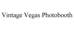 VINTAGE VEGAS PHOTOBOOTH trademark