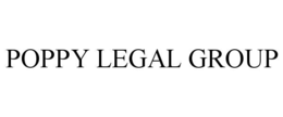 POPPY LEGAL GROUP trademark