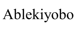 ABLEKIYOBO trademark