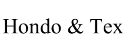 HONDO & TEX trademark