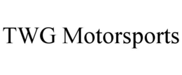 TWG MOTORSPORTS trademark