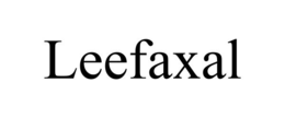 LEEFAXAL trademark