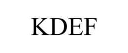 KDEF trademark
