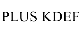 PLUS KDEF trademark