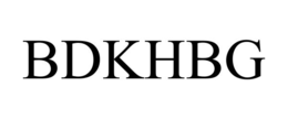 BDKHBG trademark