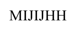 MIJIJHH trademark