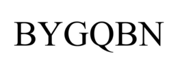 BYGQBN trademark