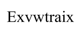 EXVWTRAIX trademark