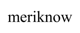 MERIKNOW trademark