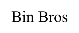 BIN BROS trademark