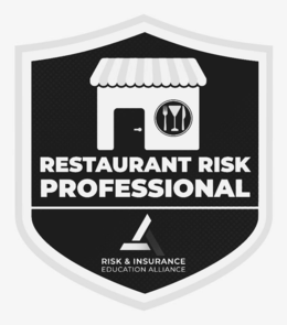 RESTAURANT RISK PROFESSIONAL RISK & INSURANCE EDUCATION ALLIANCE trademark