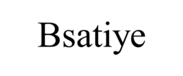 BSATIYE trademark