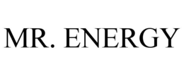 MR. ENERGY trademark