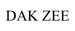 DAK ZEE trademark