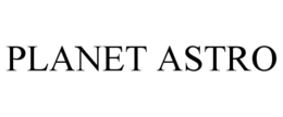 PLANET ASTRO trademark