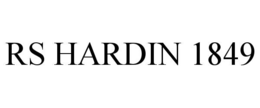 RS HARDIN 1849 trademark