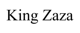 KING ZAZA trademark