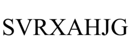 SVRXAHJG trademark