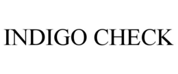 INDIGO CHECK trademark